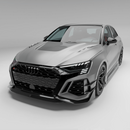 Audi RS3 8Y Sportback Carbon Fiber Front Lip-9
