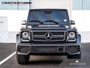 AutoTecknic Carbon Fiber Front Bumper Bull Bar Cover - Mercedes-Benz W463 G-Class-3