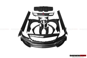 2015- 2018 W205 C63/S AMG Sedan IMP Style Partial Carbon Fiber Full Body Kit