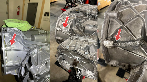 PTG 7DCL750 AMG GT / SLS BILLET TRANSMISSION BRACE SYSTEM