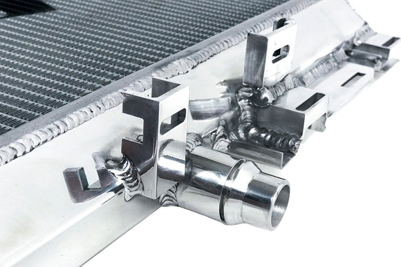 CSF Mercedes AMG GT/R/C / W205 C63 / W213 E63 / GLC63 Heat Exchanger w/ Rock Guard - product image 4