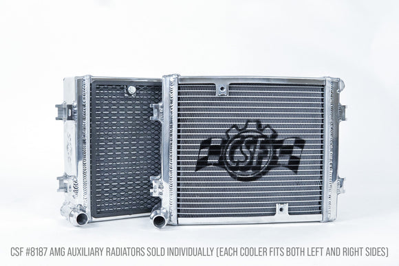 CSF Mercedes AMG GT / GT S / W205 C63 / W166 GLE63 / X166 GLS63 Auxiliary Radiator - product image 1