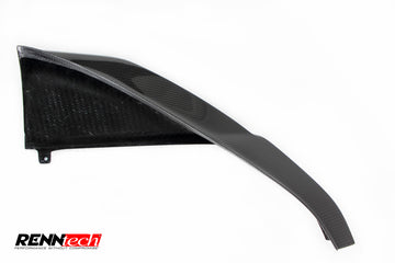 RENNtech | C190 | AMG GT R | Rear Diffuser Extensions | Carbon Fiber - 0