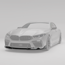 BMW M8 F93 Carbon Fiber Front Lip-2