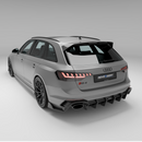 Audi RS4 B9.5 Facelift Carbon Fiber Roof Spoiler-10