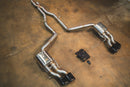 Mercedes W218 CLS63 AMG Valved Sport Exhaust System-2