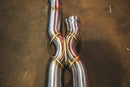 Mercedes W218 CLS63 AMG Valved Sport Exhaust System-10