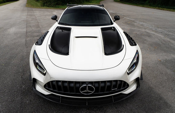 RENNtech Carbon Fiber Fender Extractor Inserts | AMG GT Black Series C190