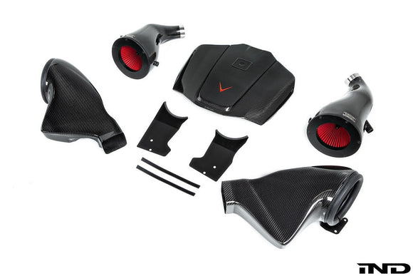 Eventuri Matte Carbon Intake + Engine Cover - Mercedes C190 R190 AMG GT 2DR GT / GTS / GTR