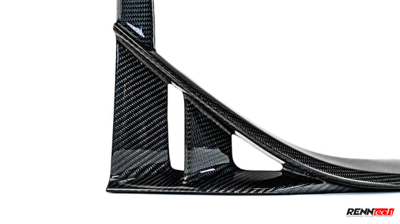 RENNtech | X290 | AMG GT63 | Splitter | Carbon Fiber | Gloss Finish