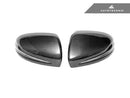 AutoTecknic Replacement Carbon Fiber Mirror Covers - Mercedes-Benz W205 C-Class | W222 S-Class-4