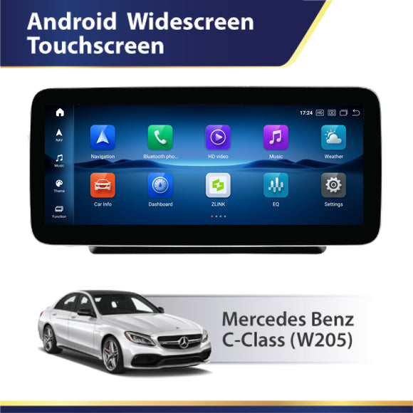 DMP Facelift Android Widescreen Touch Screen - Mercedes-Benz W205 C-Class