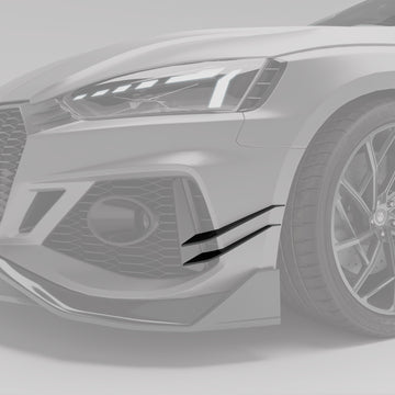 Audi RS5 B9.5 Facelift Sportback Carbon Fiber Canards - 0
