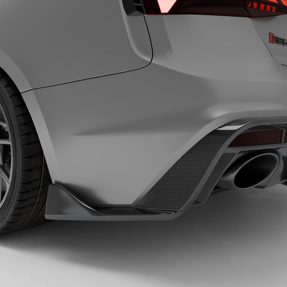 Audi RS5 B9.5 Facelift Sportback Carbon Fiber Rear Diffuser