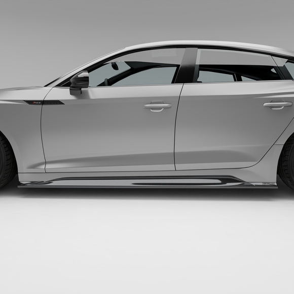 Audi RS5 B9.5 Facelift Sportback Carbon Fiber Side Skirts