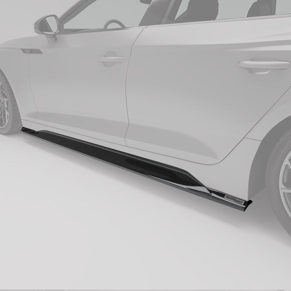 Audi RS5 B9.5 Facelift Sportback Carbon Fiber Side Skirts