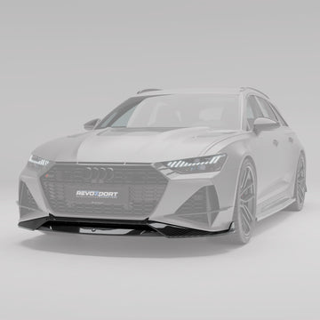 Audi RS6 C8 Carbon Fiber Front Lip - 0