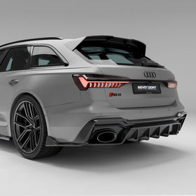 Audi RS6 C8 Carbon Fiber Rear Diffuser