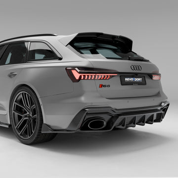 Audi RS6 C8 Carbon Fiber Rear Diffuser