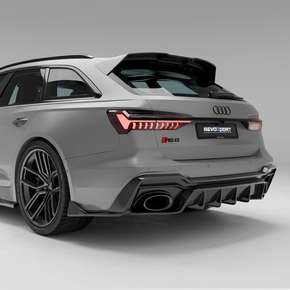 Audi RS6 C8 Carbon Fiber Rear Diffuser