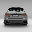 Audi RS6 C8 Carbon Fiber Rear Diffuser-11