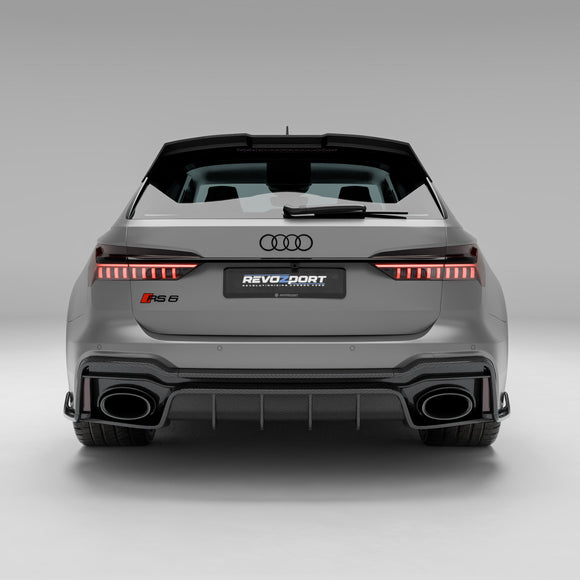 Audi RS6 C8 Carbon Fiber Rear Diffuser