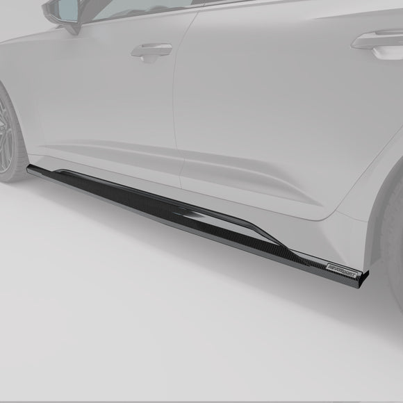 Audi RS6 C8 Carbon Fiber Side Skirts