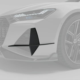 Audi RS7 C8 Carbon Fiber Canards - 0