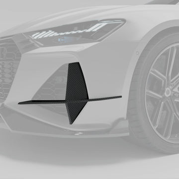 Audi RS7 C8 Carbon Fiber Canards - 0