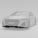 Audi RS7 C8 Carbon Fiber Front Lip-2