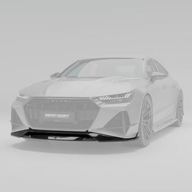 Audi RS7 C8 Carbon Fiber Front Lip - 0