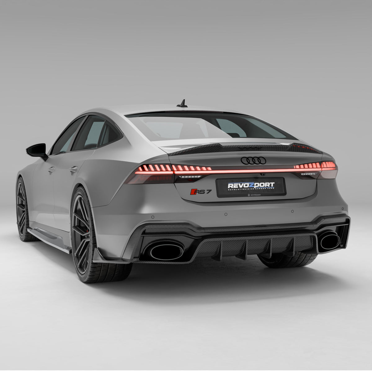 Audi RS7 C8 Carbon Fiber Rear Diffuser | Zefer Performance