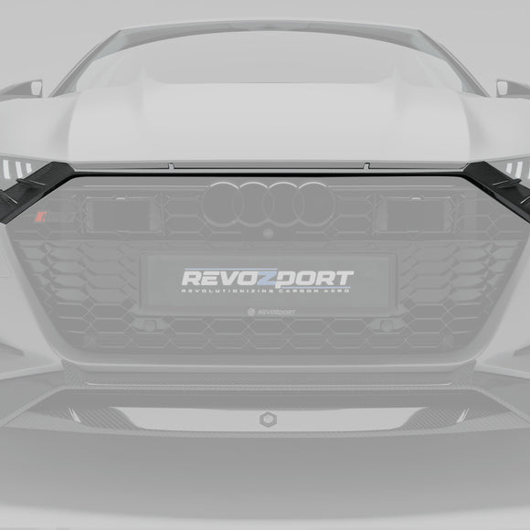 Audi RS7 C8 Sportback Carbon Fiber Front Grill