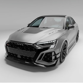 Audi RS3 8Y Limousine Carbon Fiber Front Lip