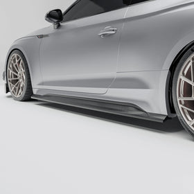 Audi RS5 B9.5 Coupe Carbon Fiber Side Skirts