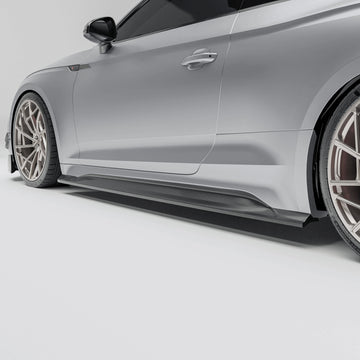 Audi RS5 B9.5 Coupe Carbon Fiber Side Skirts