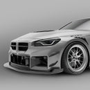 BMW M2 G87 Carbon Fiber Aero Front Bumper Canards-10