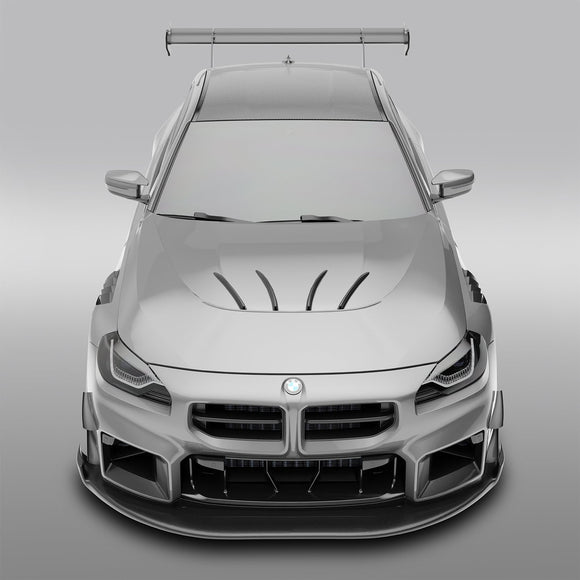 BMW M2 G87 Carbon Fiber Aero Hood & Strakes