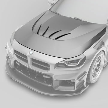 BMW M2 G87 Carbon Fiber Aero Hood & Strakes - 0