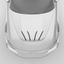 BMW M2 G87 Carbon Fiber Race Car Hood Strakes-2