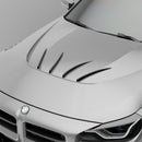 BMW M2 G87 Carbon Fiber Race Car Hood Strakes-9