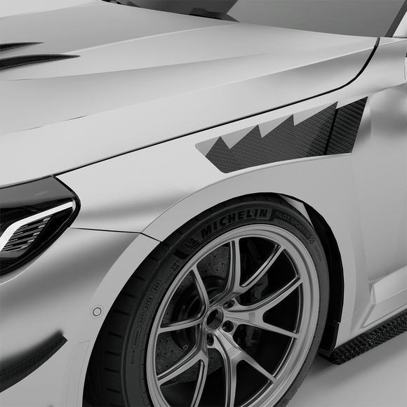 BMW M2 G87 Carbon Fiber Race Front Fenders