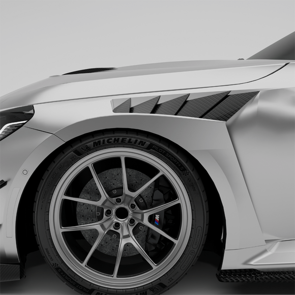 BMW M2 G87 Carbon Fiber Race Front Fenders
