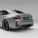 BMW M2 G87 Carbon Fiber Rear Diffuser-1