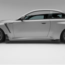 BMW M2 G87 Carbon Fiber Side Skirts-10