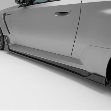 BMW M2 G87 Carbon Fiber Side Skirts