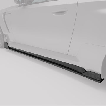 BMW M2 G87 Carbon Fiber Side Skirts - 0