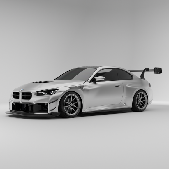 BMW M2 G87 Carbon Fiber Aero Splitter & Air Dam