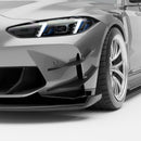 BMW M3 G80 Carbon Fiber Aero Front Bumper Canards-1