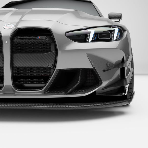 BMW M3 G80 Carbon Fiber Aero Front Bumper Inlets